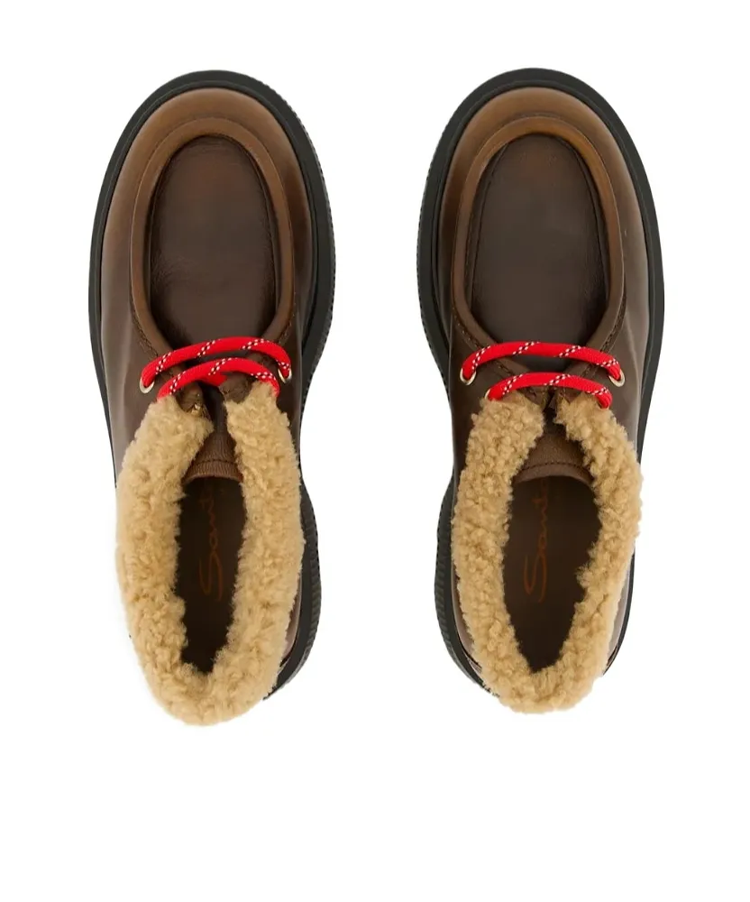 Leather Derby Shoes