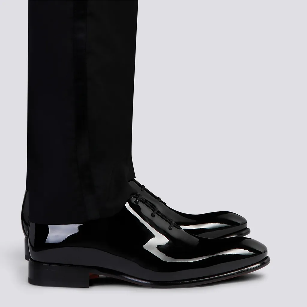 Santoni Pointed Toe Lace-Up Sneakers