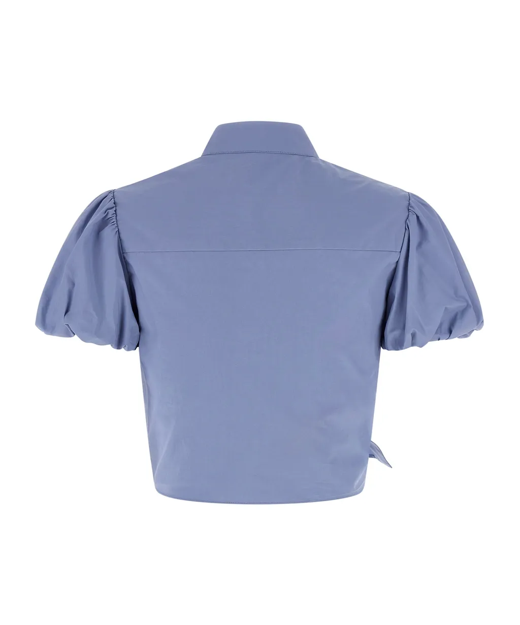 Self-Portrait Tie Side Top