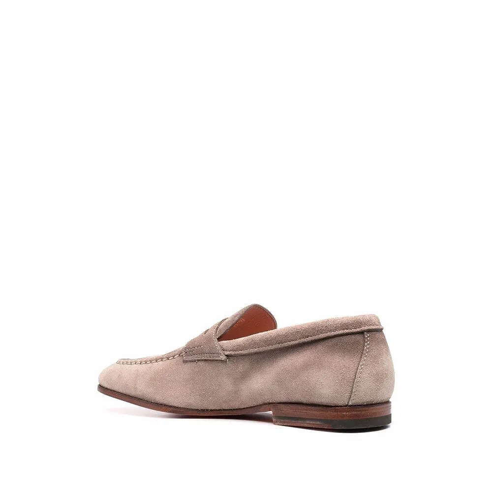 Santoni Slip-On Penny Loafers