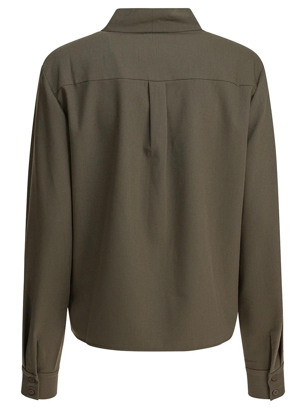 Self-Portrait Twill Pussy Bow Blouse