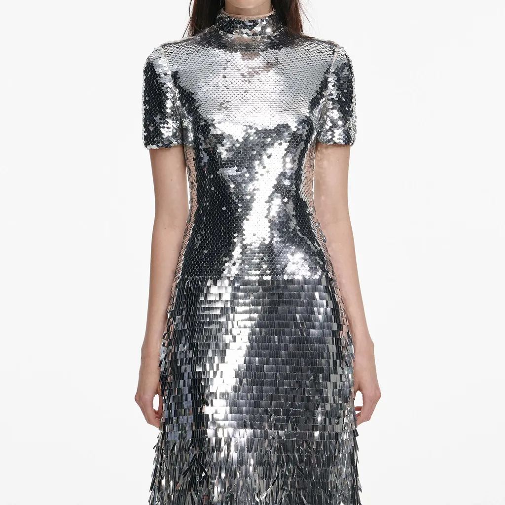 Sequin Midi Dress