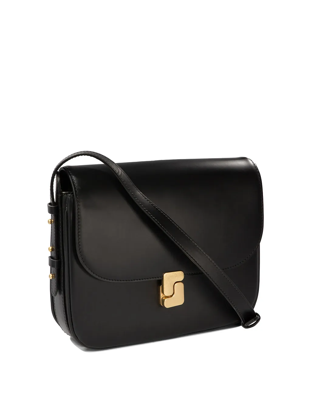 Soeur Structured Flap Crossbody Bag
