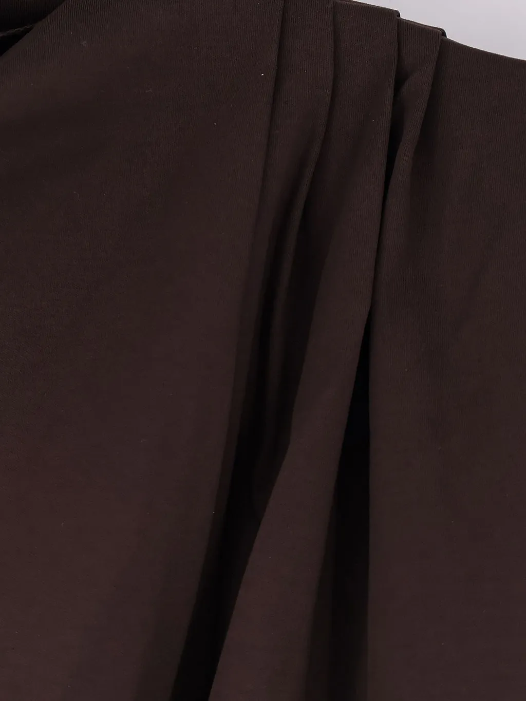 Soeur Idris Pleated Mock-Neck Top