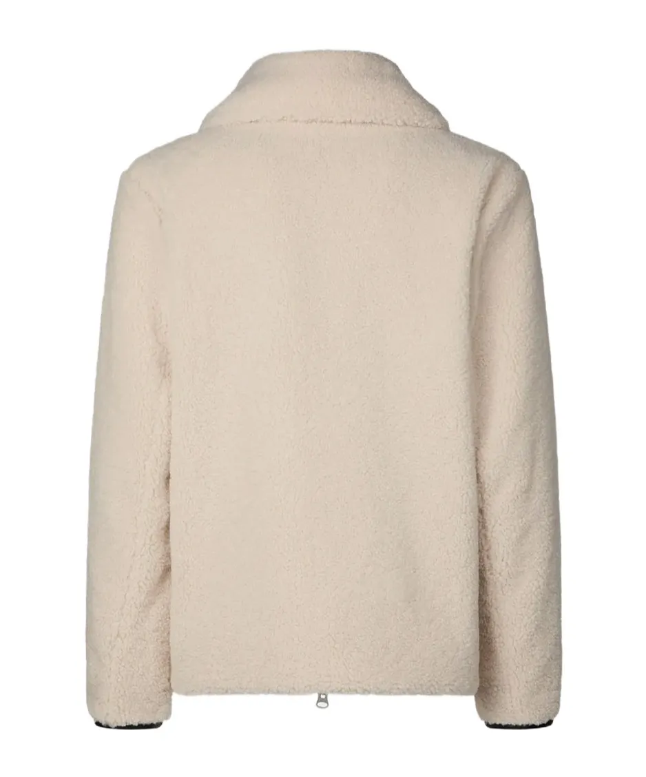 Jeans Jacket With Long Sleeves And Zipper