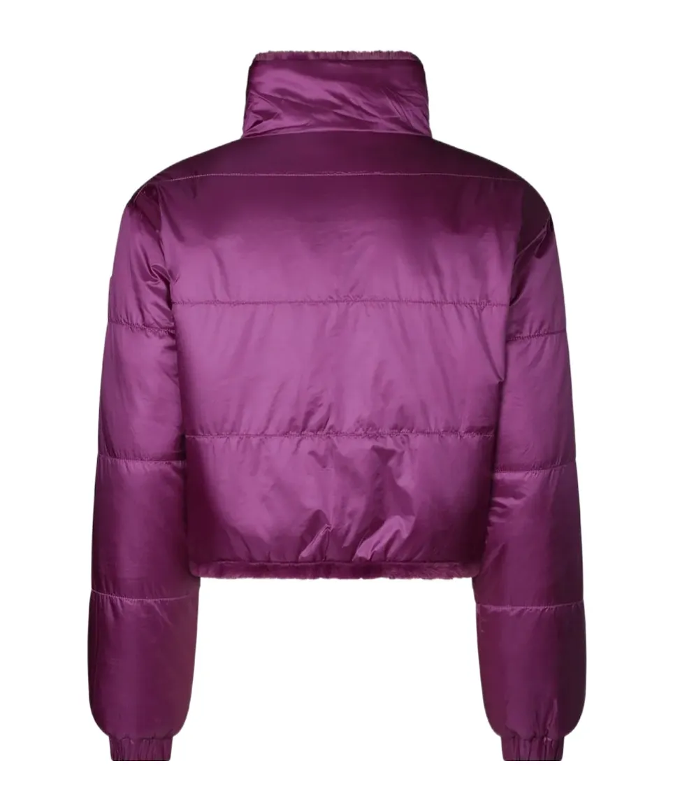 Casual Jacket With Stand-Up Collar And Zipper