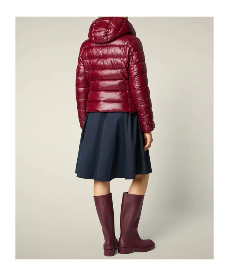 Logo Patch Padded Jacket