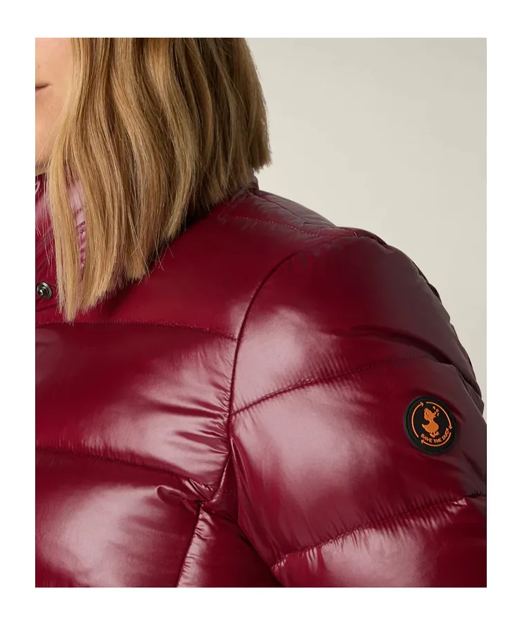 Logo Patch Padded Jacket