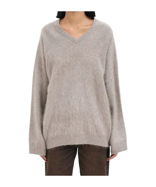V-Neck Knitted Sweater