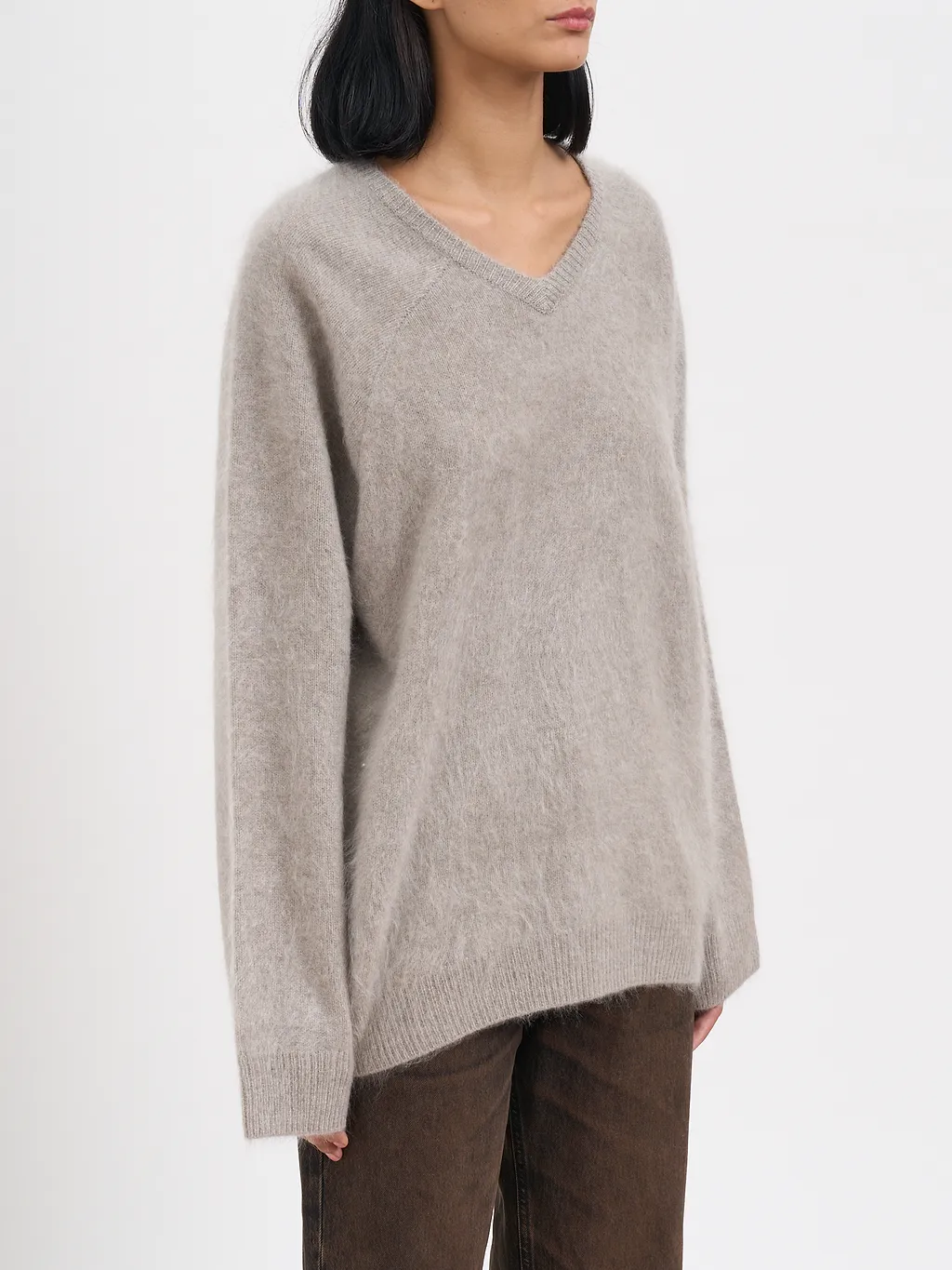 V-Neck Knitted Sweater