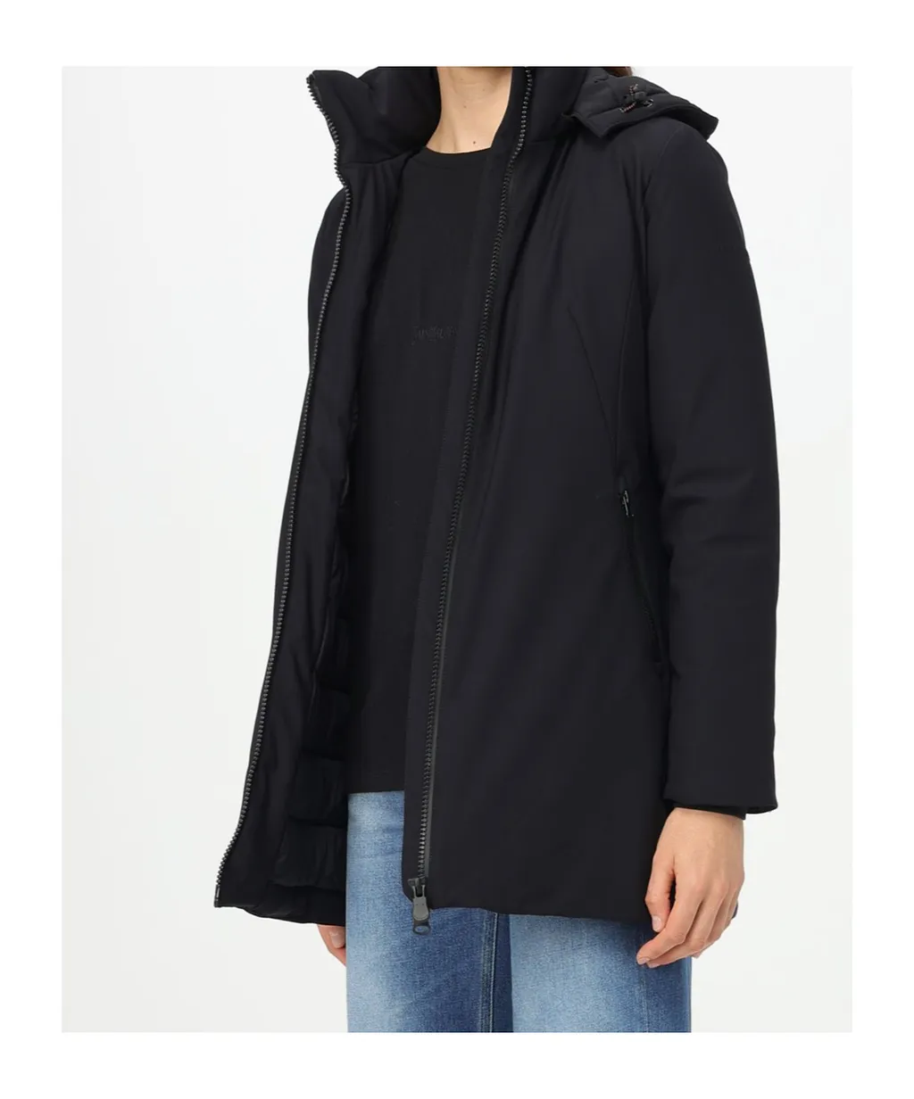 Save The Duck High-Collar Hooded Coat