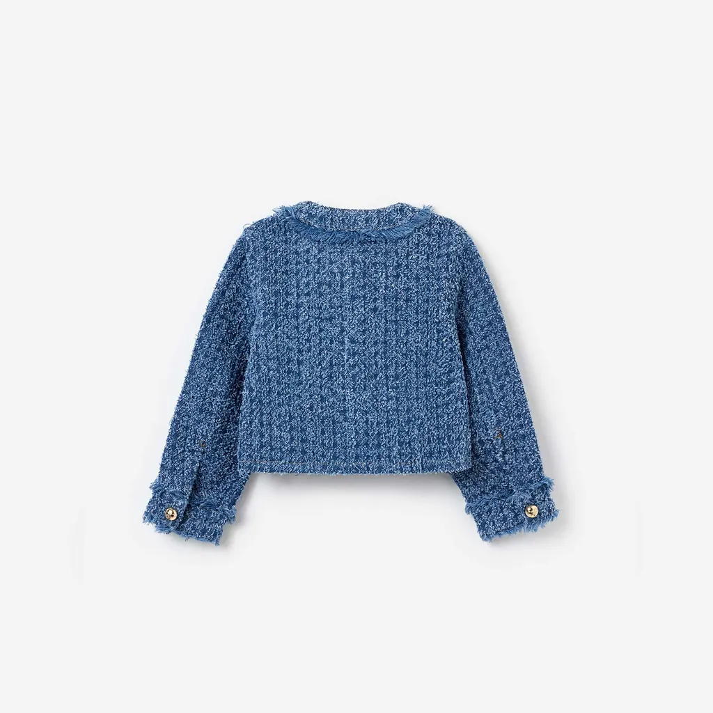 Heart-Pocket Fringed Jacket