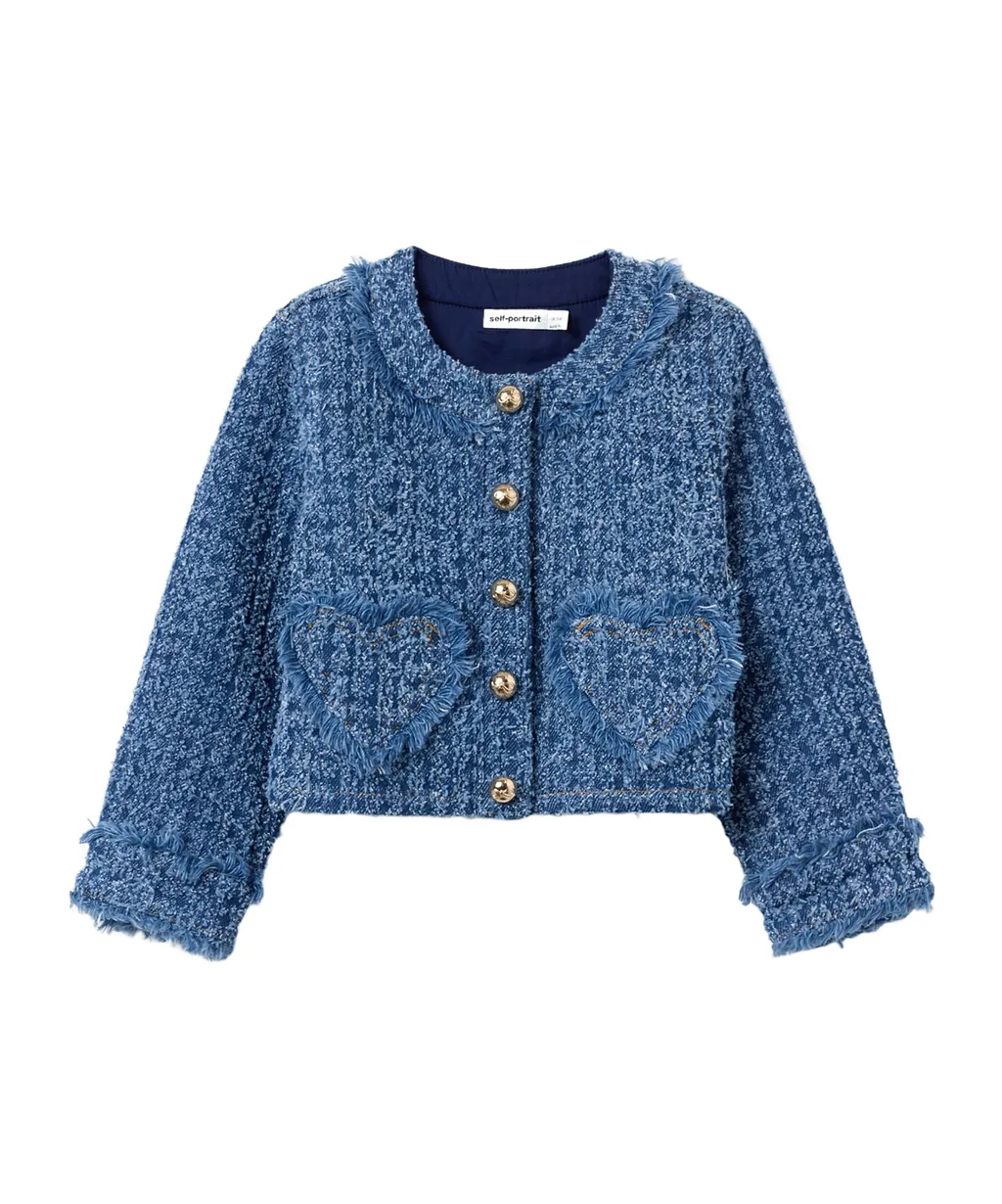 Heart-Pocket Fringed Jacket