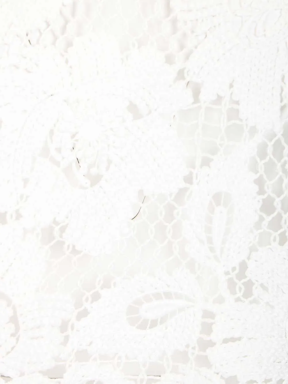 Self-Portrait Floral Crochet Lace Top