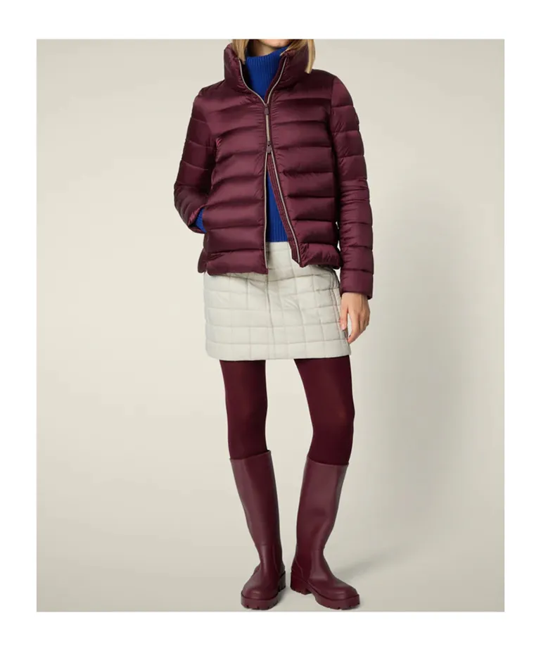 Save The Duck Zip-Up Puffer Jacket