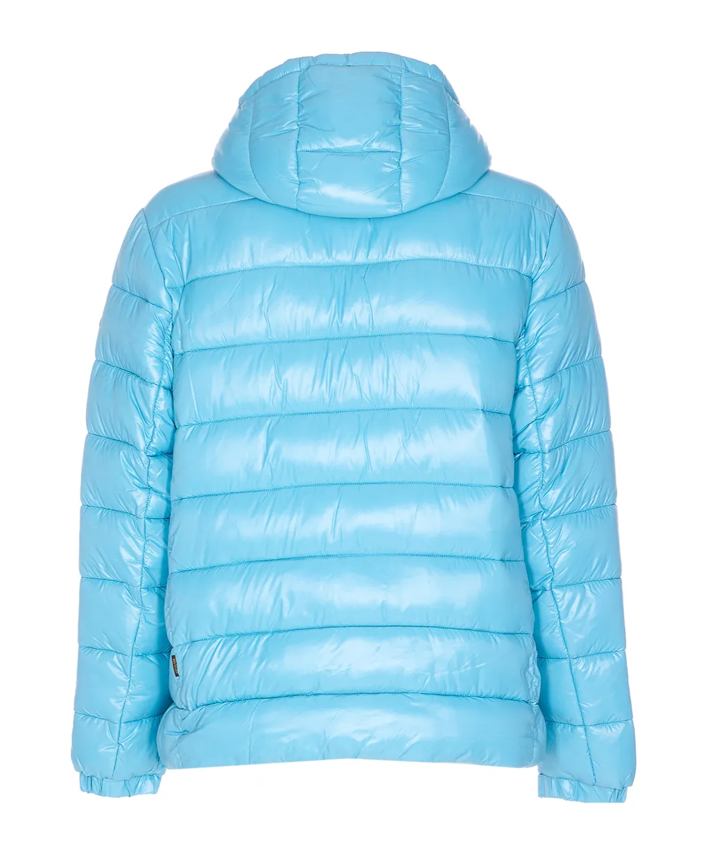 Save The Duck Zip-Up Hooded Puffer Jacket