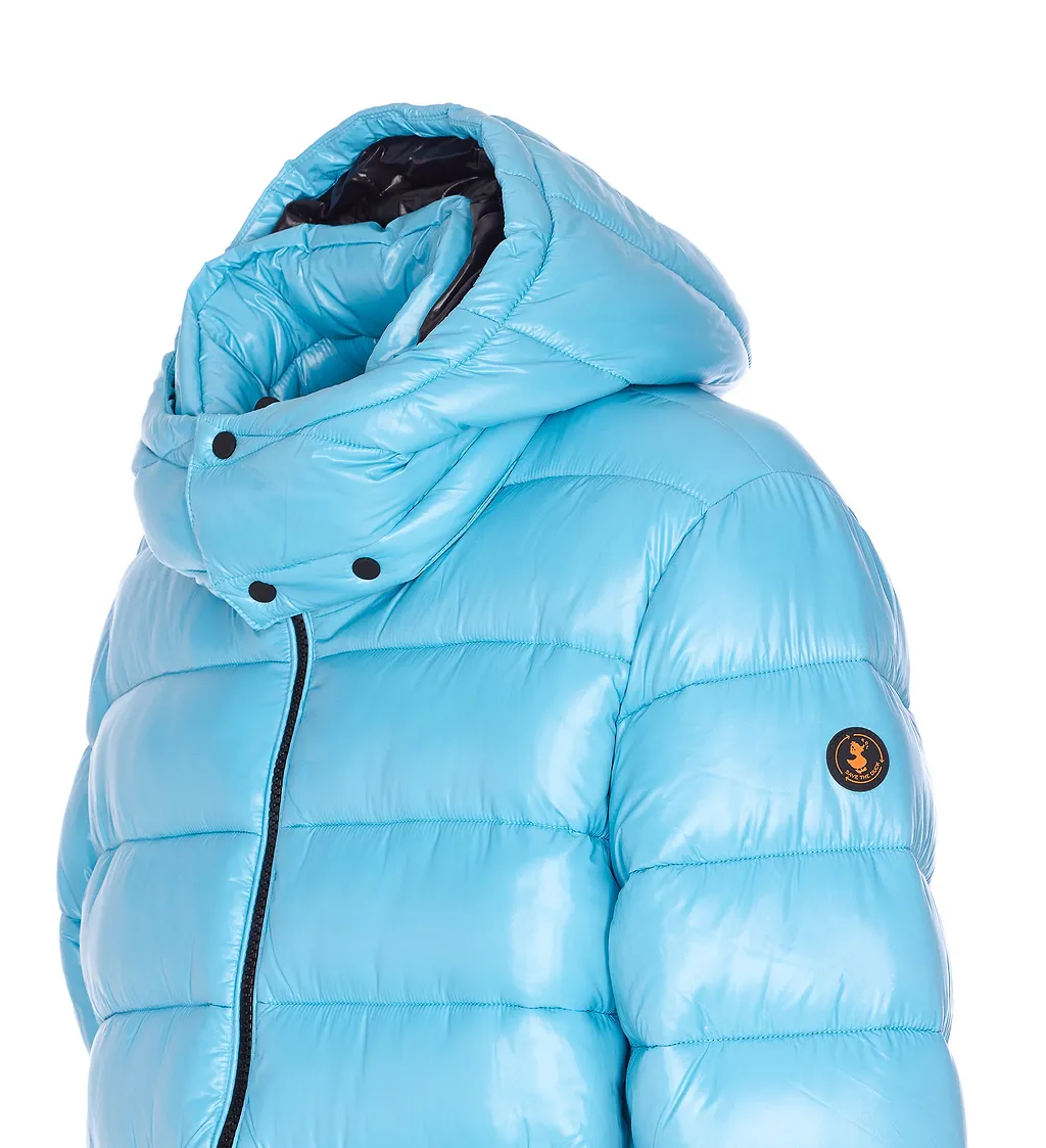Save The Duck Zip-Up Hooded Puffer Jacket
