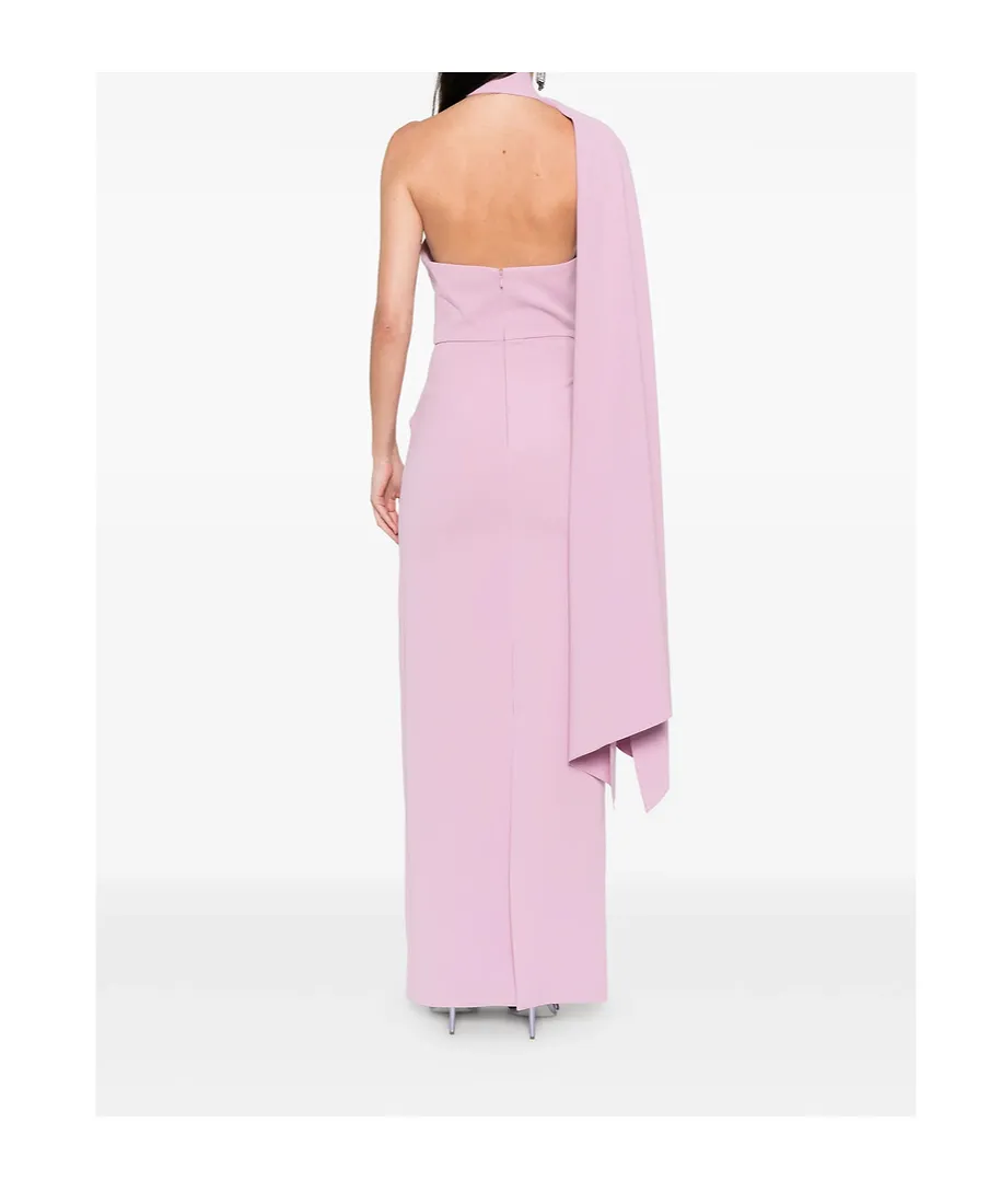 One-Shoulder Drape Dress