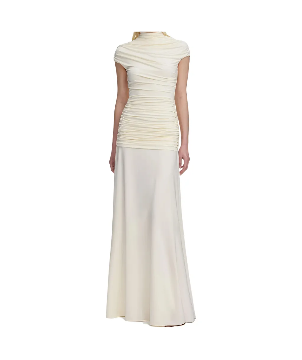 Self-Portrait Pointelle Knit Midi Dress
