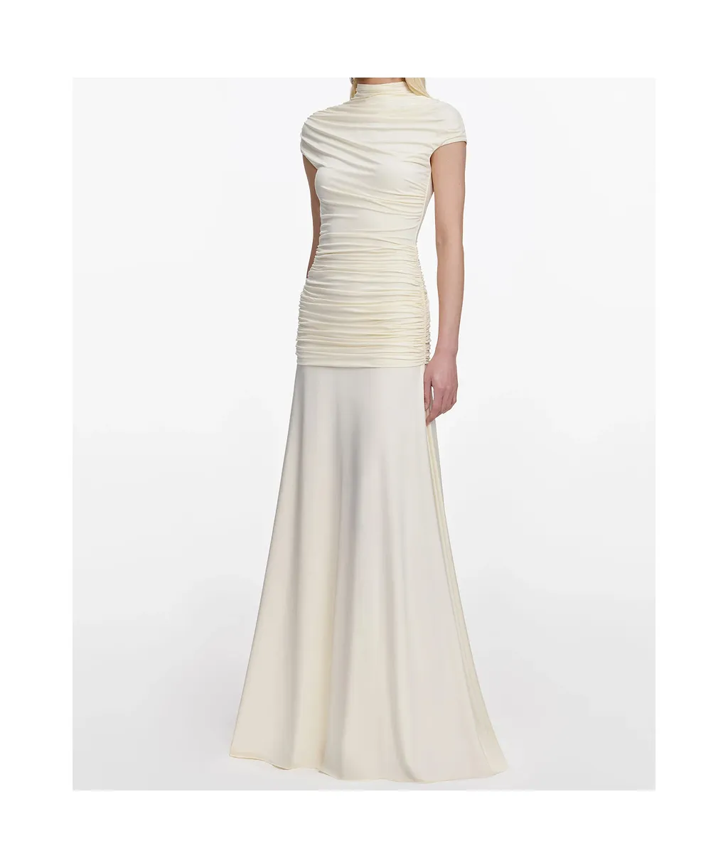 Self-Portrait Pointelle Knit Midi Dress