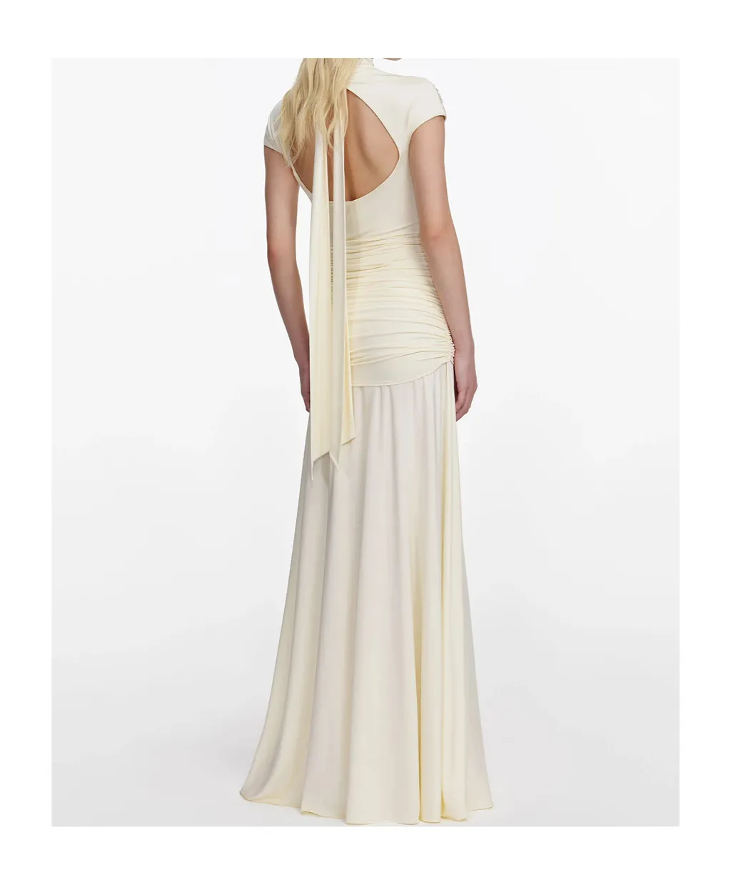 Self-Portrait Pointelle Knit Midi Dress