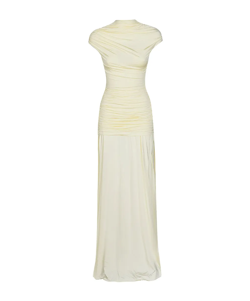 Self-Portrait Pointelle Knit Midi Dress
