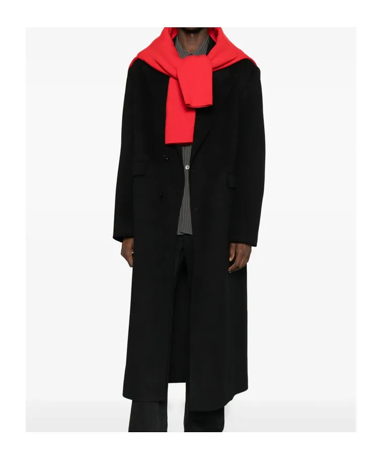 Lapel Long-Sleeved Coat