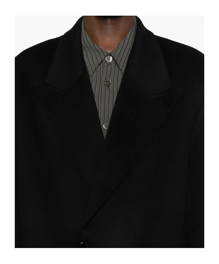 Lapel Long-Sleeved Coat