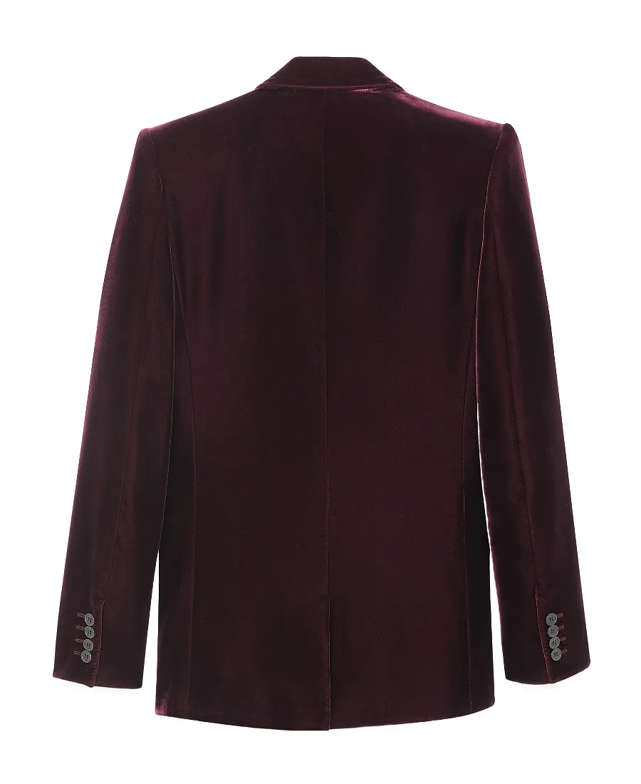 Saint Laurent Double-Breasted Buttoned Jacket