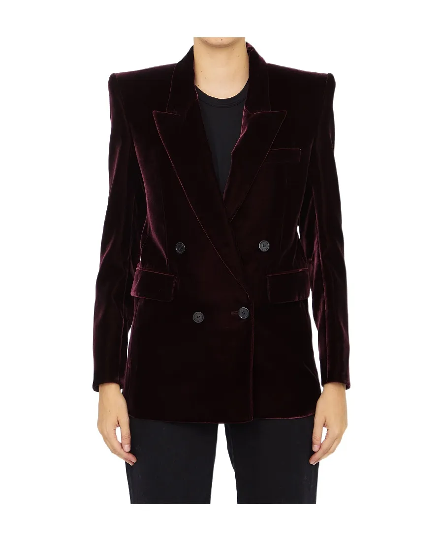 Saint Laurent Double-Breasted Buttoned Jacket