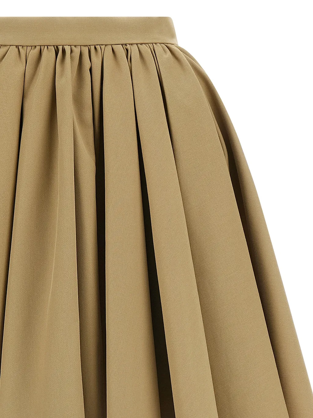 Self-Portrait Pleated Asymmetric Mini Skirt