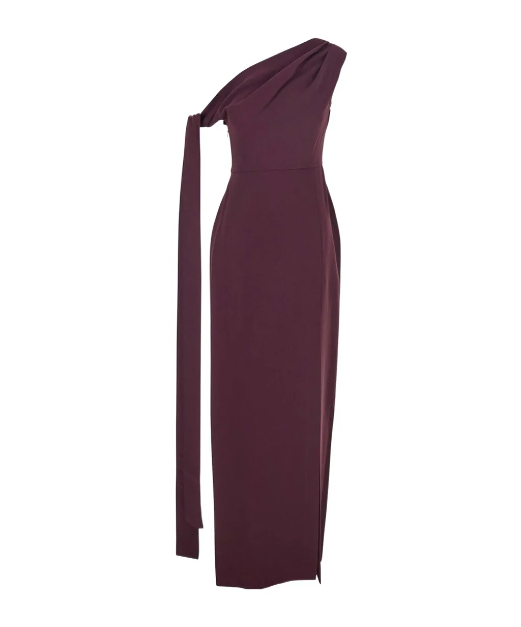 Solace London Irina One-Shoulder Long Dress