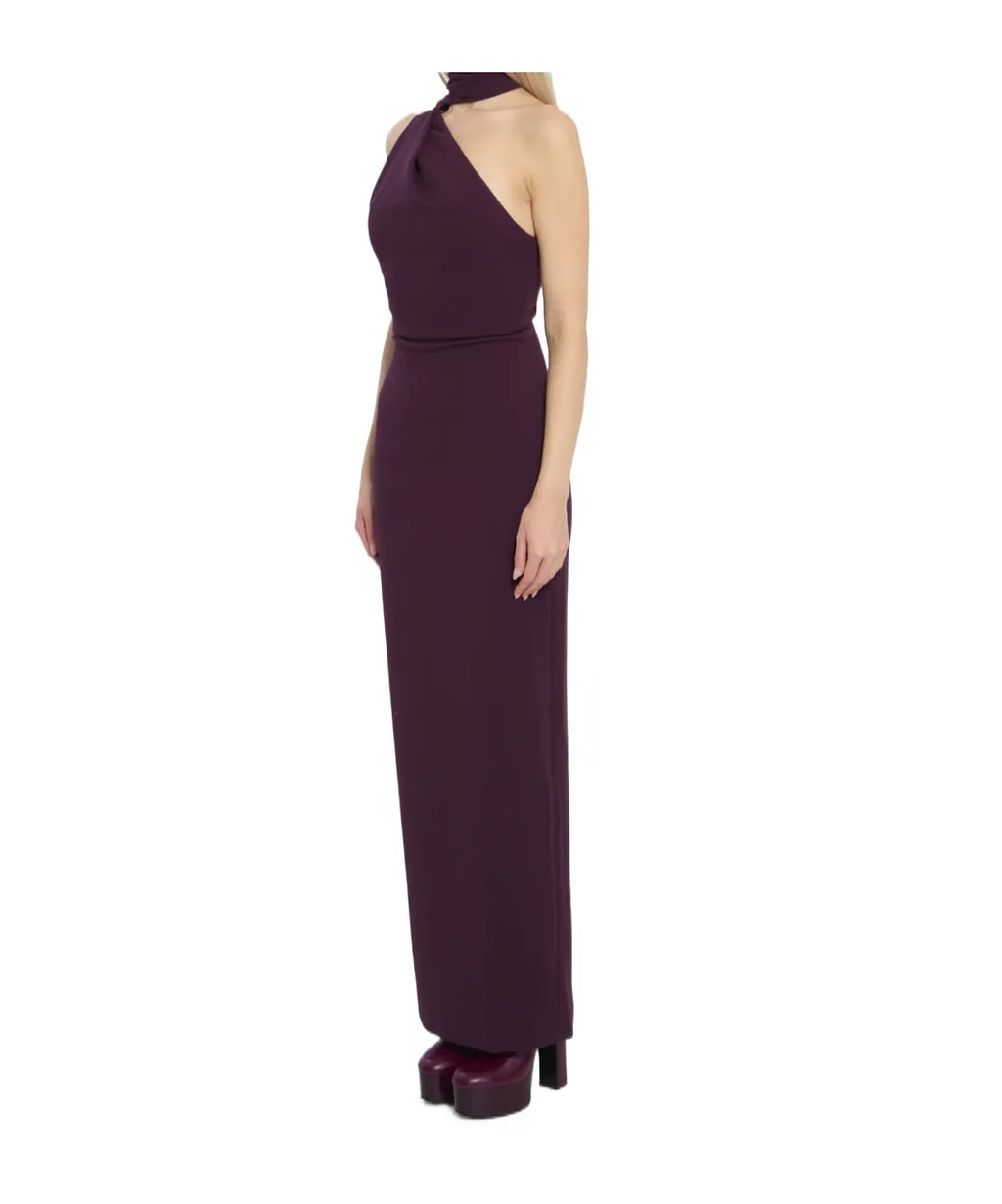 Solace London One-Shoulder Maxi Dress