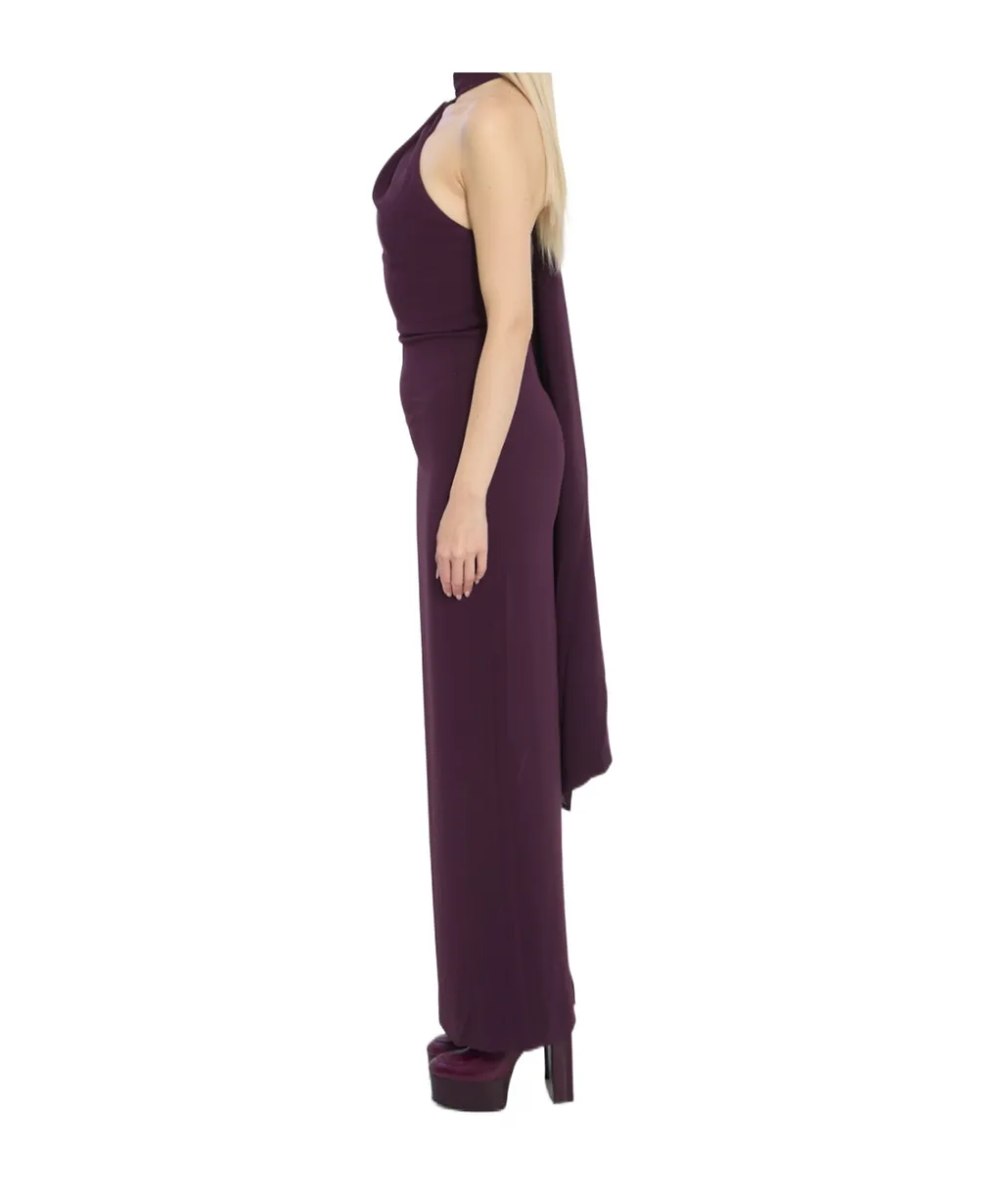Solace London One-Shoulder Maxi Dress