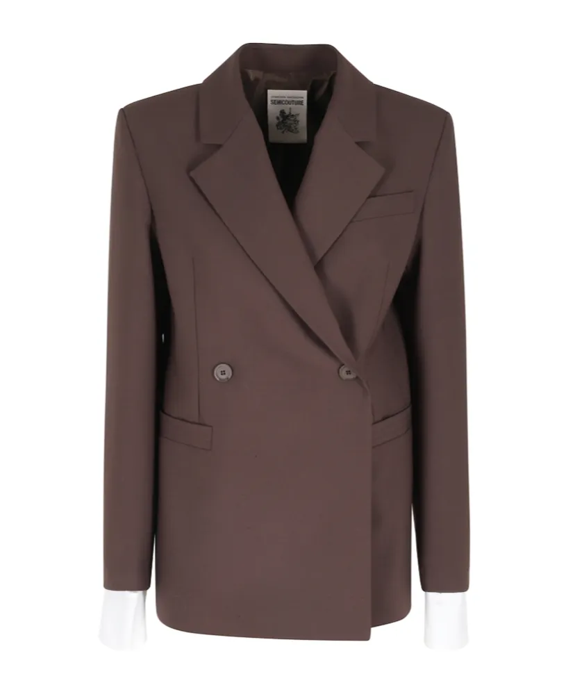 Long-Sleeved Suit Jacket