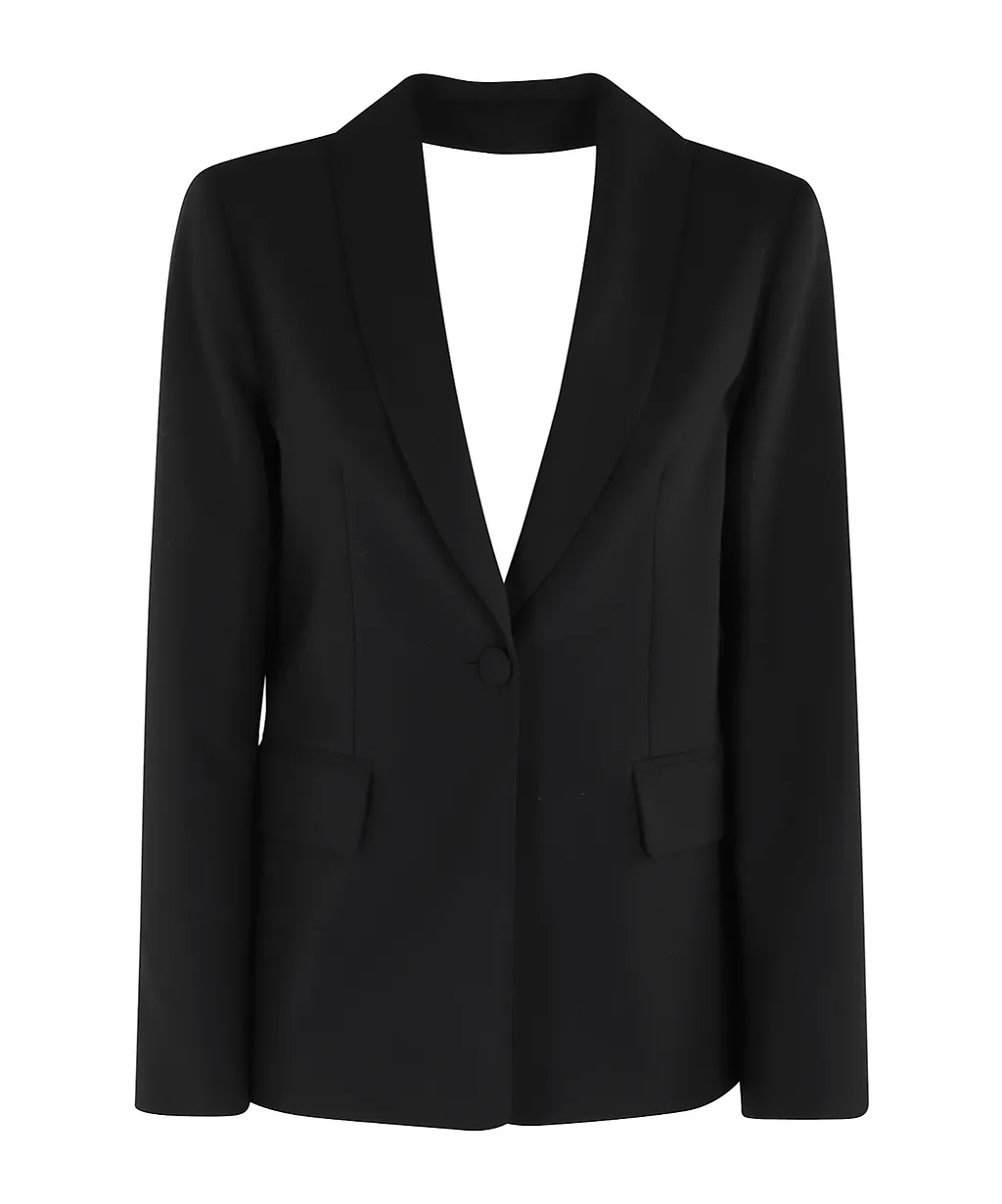 Long-Sleeved Openwork Jacket
