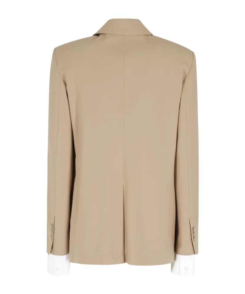 Long-Sleeved Suit Jacket