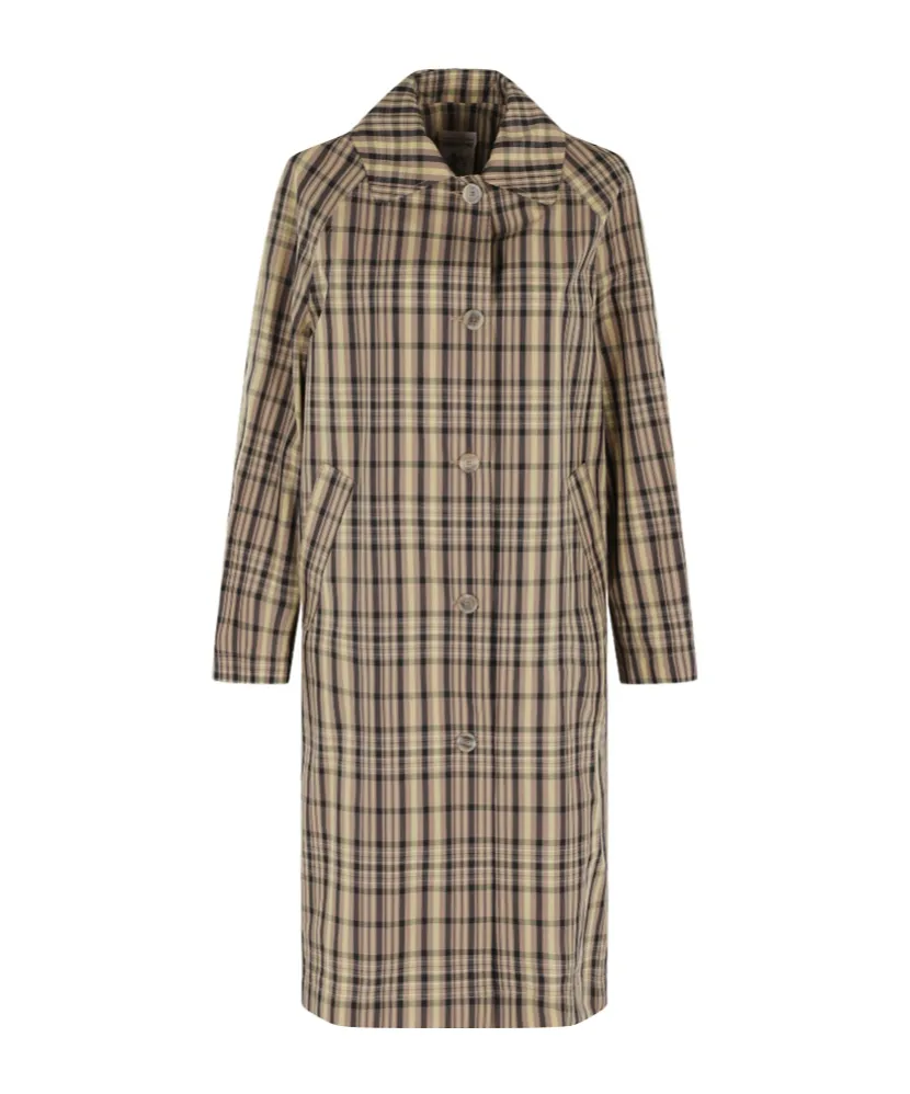 Long-Sleeved Trench Coat