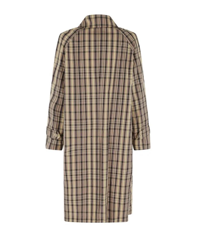Long-Sleeved Trench Coat