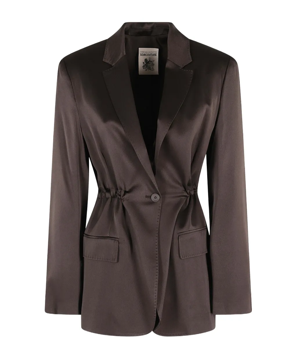 Long-Sleeved Suit Jacket