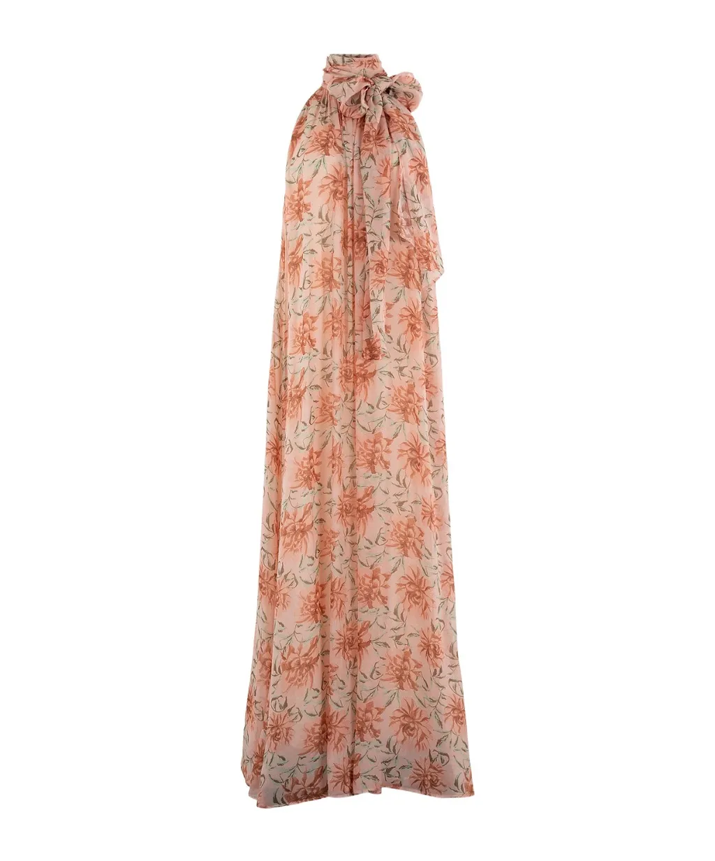 Rosalind Floral Halterneck Dress