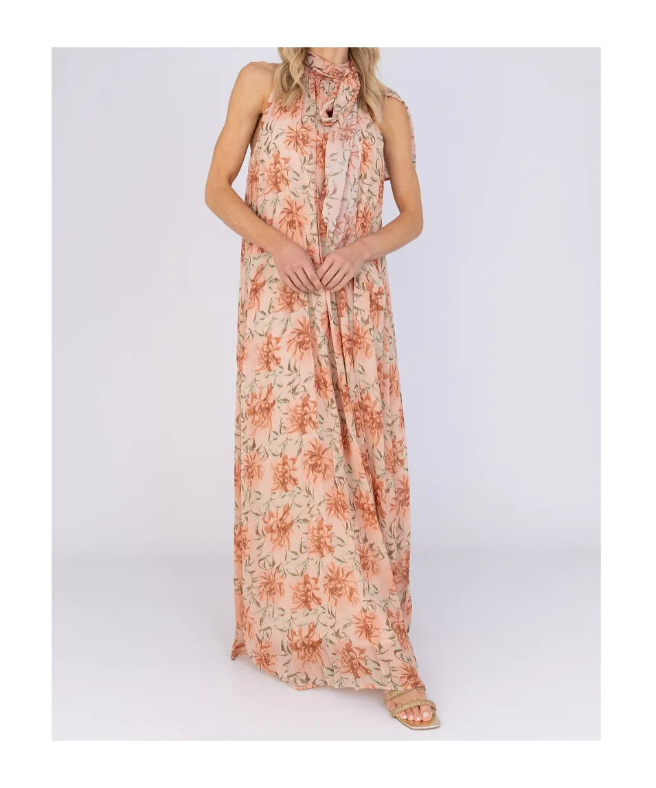 Rosalind Floral Halterneck Dress
