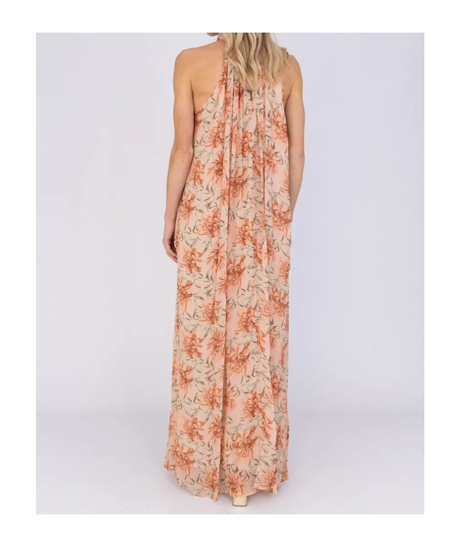 Rosalind Floral Halterneck Dress
