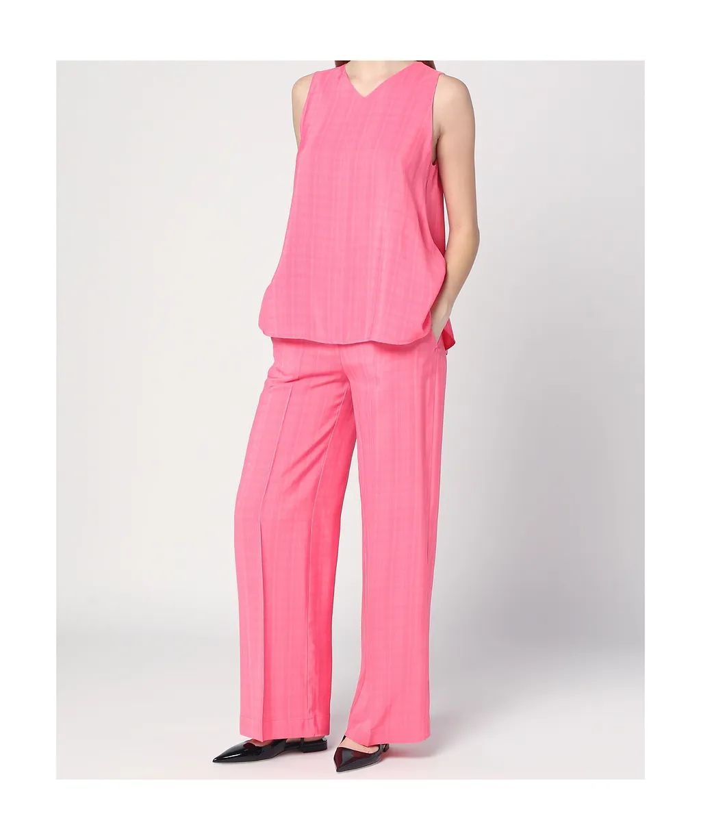 Pleated Detail Track Pants