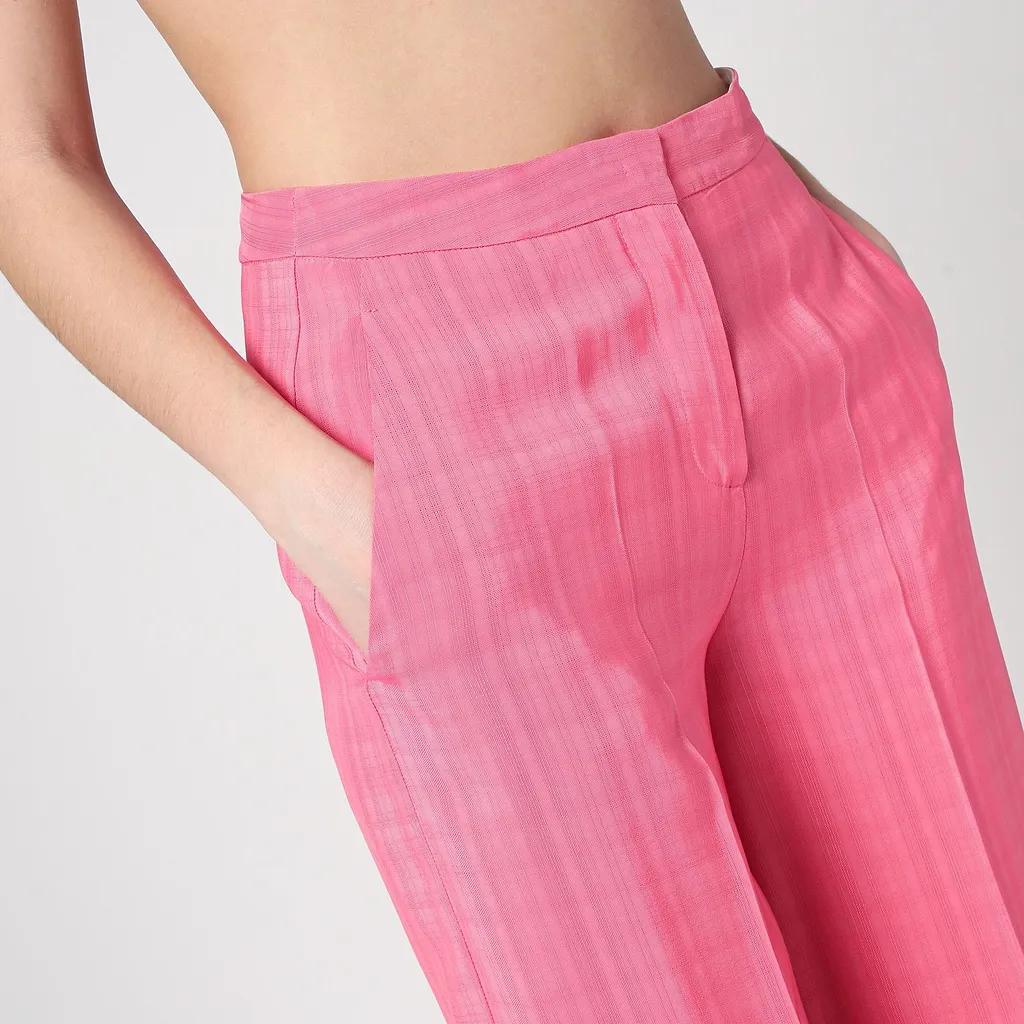 Pleated Detail Track Pants