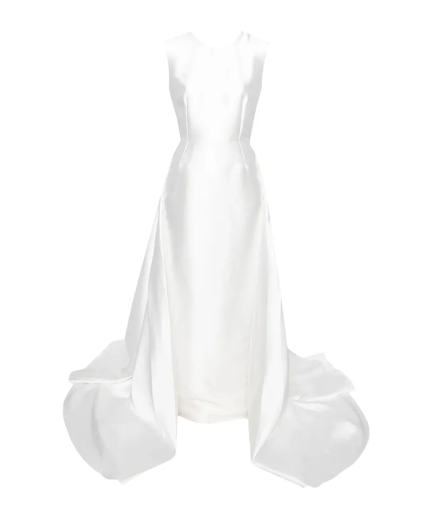Solace London Sleeveless Train Dress