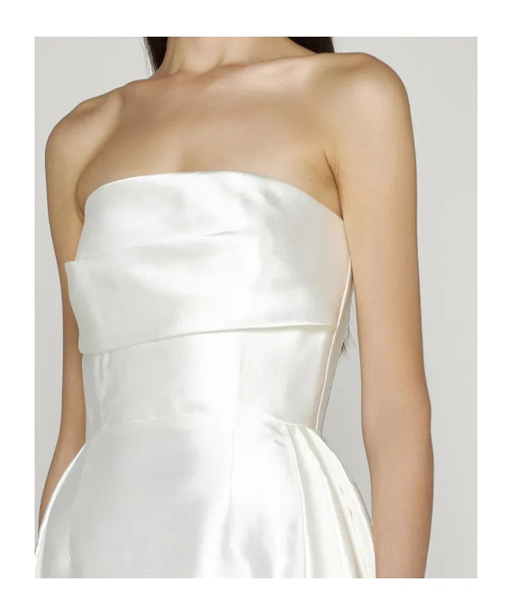 Solace London Strapless Maxi Dress