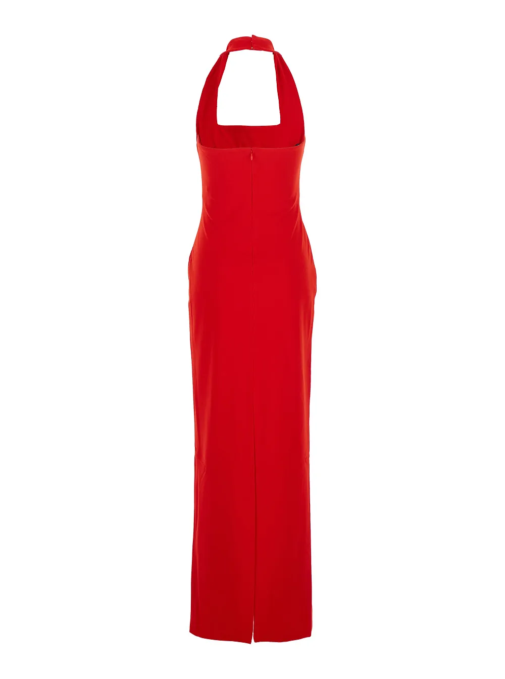 Solace London Square-Neck Long Dress