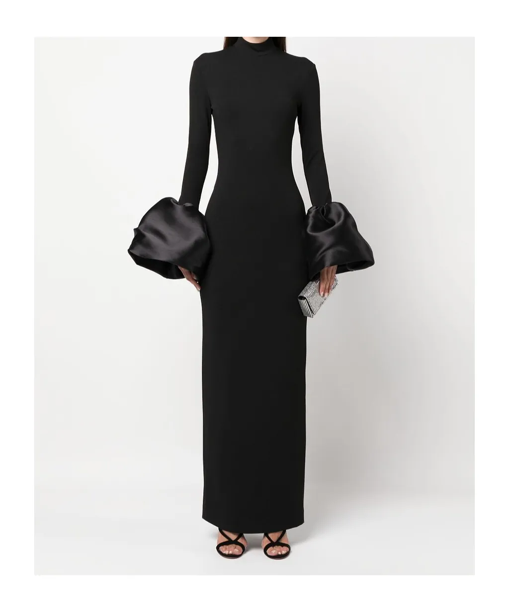 Viviana High-Neck Maxi Dress