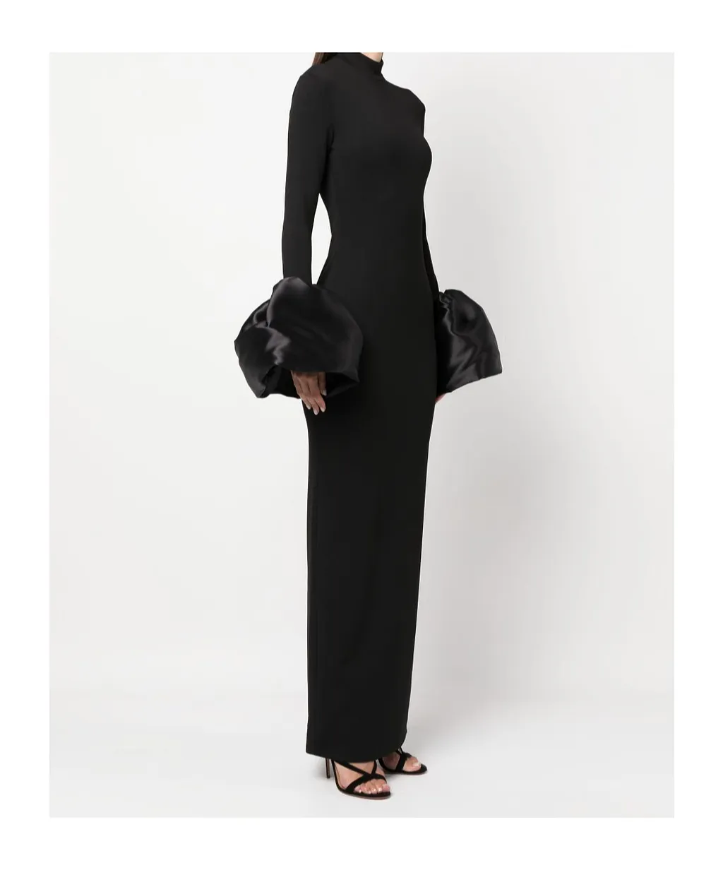 Viviana High-Neck Maxi Dress